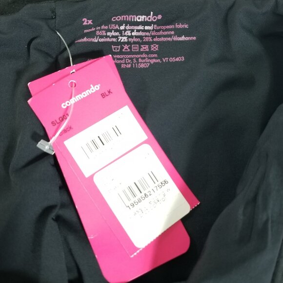 Nwt Commando Womens Size 2X Classic Legging with Perfect Control Black - Picture 5 of 8
